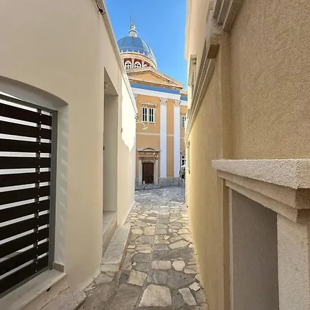 Fouli,Syros Apartment,Ermupoli Exteriér fotografie